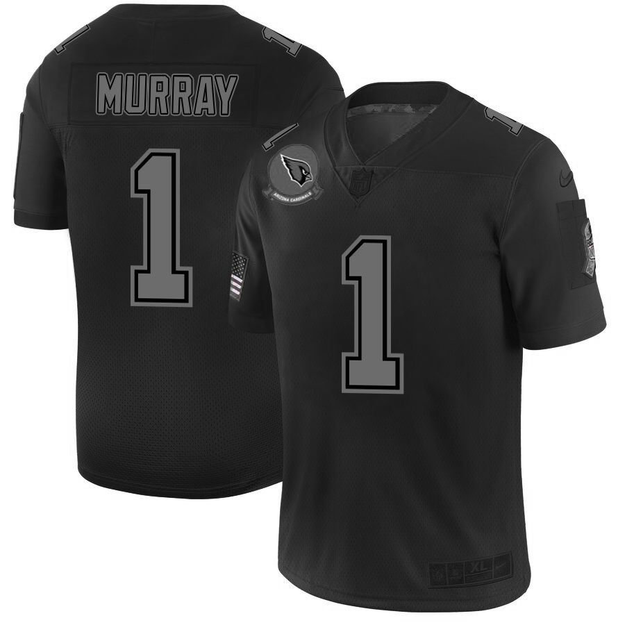 Arizona Cardinals #1 Kyler Murray Men's Nike Black 2019 Salute to Service Limited Stitched NFL Jersey