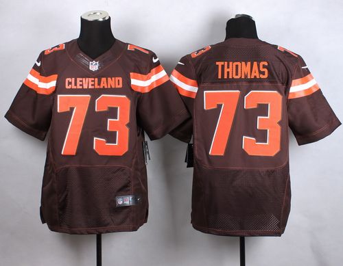 Nike Browns #73 Joe Thomas Brown Team Color Men's Stitched NFL New Elite Jersey Nike Browns #73 Joe Thomas Brown Team Color Men's Stitched NFL New Elite Jersey
