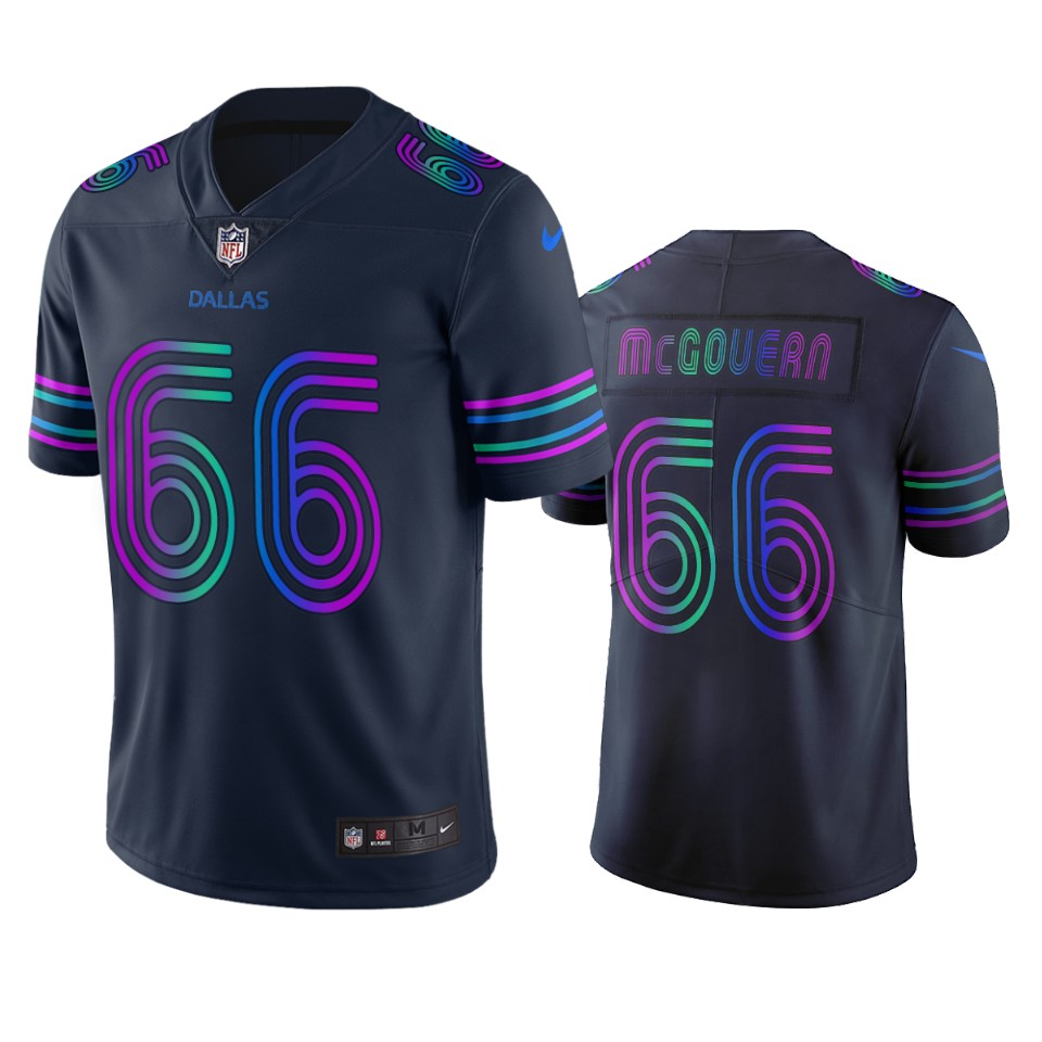 Dallas Cowboys #66 Connor Mcgovern Navy Vapor Limited City Edition NFL Jersey Dallas Cowboys #66 Connor Mcgovern Navy Vapor Limited City Edition NFL Jersey