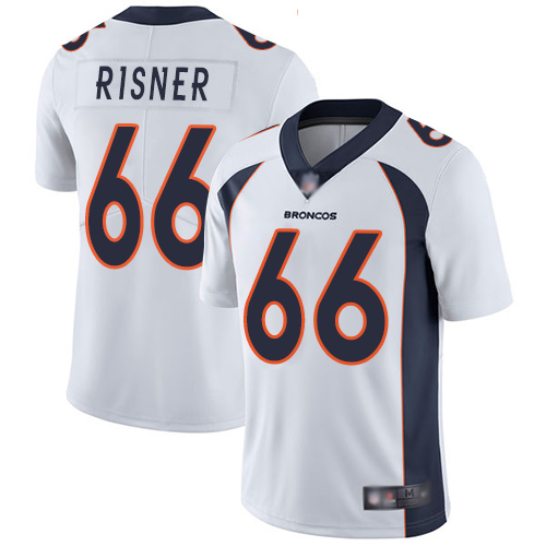 Nike Broncos #66 Dalton Risner White Men's Stitched NFL Vapor Untouchable Limited Jersey