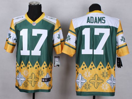 Nike Packers #17 Davante Adams Green Men's Stitched NFL Elite Noble Fashion Jersey