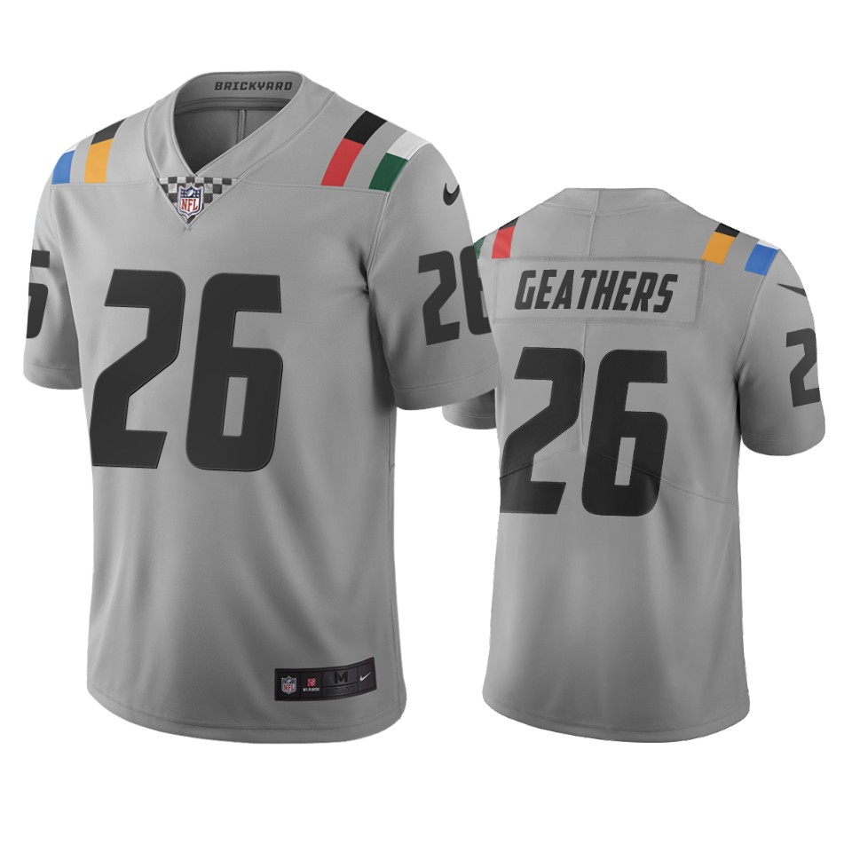 Indianapolis Colts #26 Clayton Geathers Gray Vapor Limited City Edition NFL Jersey Indianapolis Colts #26 Clayton Geathers Gray Vapor Limited City Edition NFL Jersey