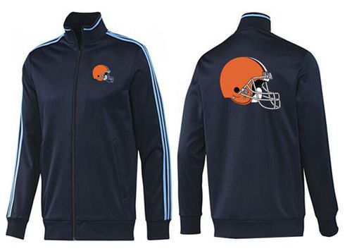 NFL Cleveland Browns Team Logo Jacket Dark Blue