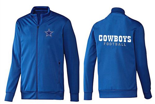 NFL Dallas Cowboys Authentic Jacket Blue