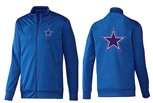 NFL Dallas Cowboys Team Logo Jacket Blue_2