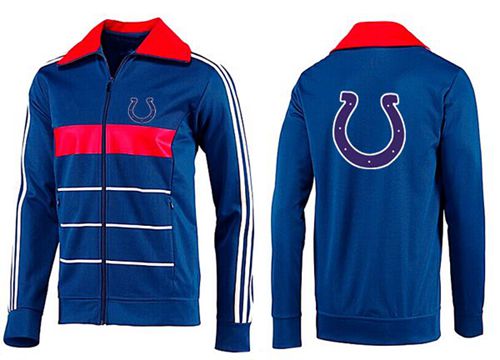 NFL Indianapolis Colts Team Logo Jacket Blue_4
