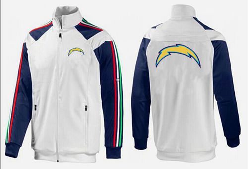 NFL Los Angeles Chargers Team Logo Jacket White