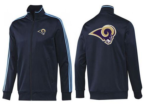 NFL Los Angeles Rams Team Logo Jacket Dark Blue
