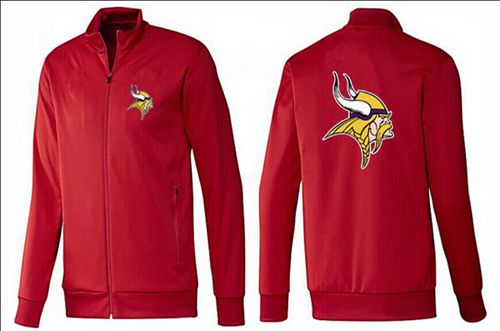 NFL Minnesota Vikings Team Logo Jacket Red
