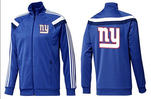 NFL New York Giants Team Logo Jacket Blue_6