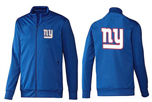 NFL New York Giants Team Logo Jacket Blue_2
