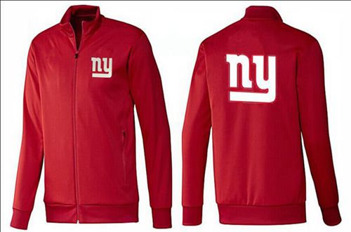 NFL New York Giants Team Logo Jacket Red_1