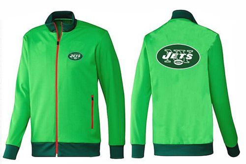 NFL New York Jets Team Logo Jacket Green_2 NFL New York Jets Team Logo Jacket Green_2