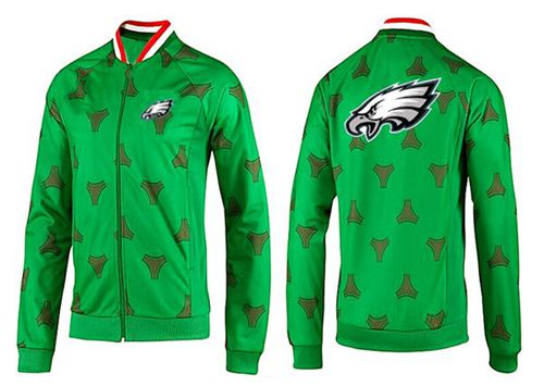 NFL Philadelphia Eagles Team Logo Jacket Green_2