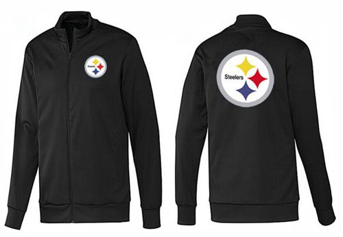 NFL Pittsburgh Steelers Team Logo Jacket Black_1