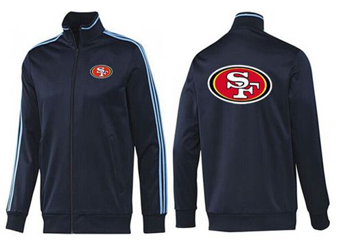NFL San Francisco 49ers Team Logo Jacket Dark Blue