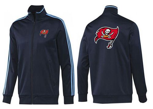 NFL Tampa Bay Buccaneers Team Logo Jacket Dark Blue