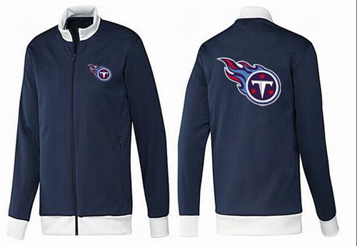 NFL Tennessee Titans Team Logo Jacket Dark Blue_1