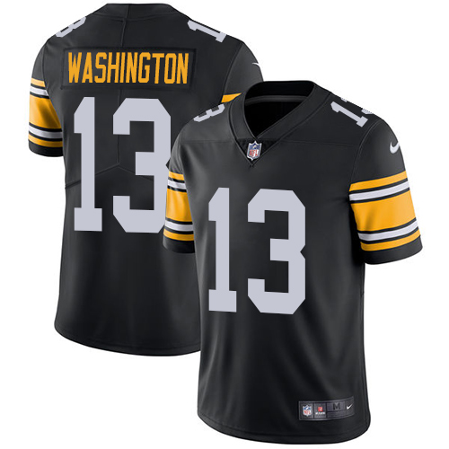 Nike Steelers #13 James Washington Black Team Color Men's Stitched NFL Vapor Untouchable Limited Jersey