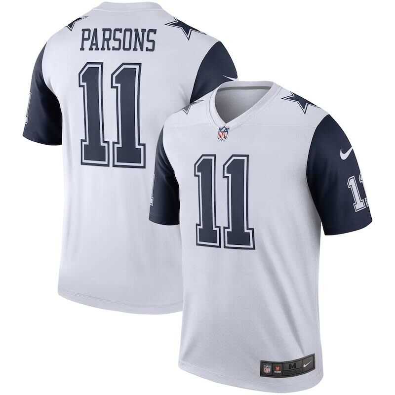 Men's Dallas Cowboys ACTIVE PLAYER Custom White Limited Stitched NFL Jersey