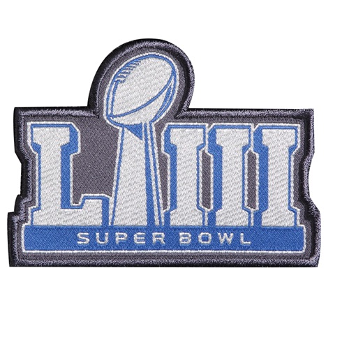 Stitched NFL 2019 Super Bowl LIII Jersey Patch