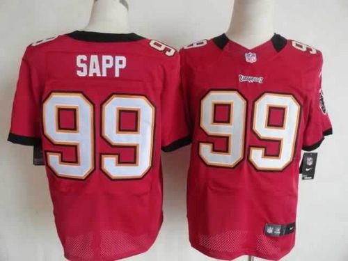 Nike Buccaneers #99 Warren Sapp Red Team Color Men's Stitched NFL Elite Jersey Nike Buccaneers #99 Warren Sapp Red Team Color Men's Stitched NFL Elite Jersey