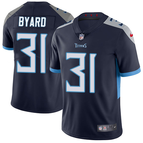 Nike Titans #31 Kevin Byard Navy Blue Team Color Men's Stitched NFL Vapor Untouchable Limited Jersey