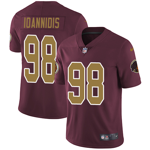 Nike Redskins #98 Matt Ioannidis Burgundy Red Alternate Men's Stitched NFL Vapor Untouchable Limited Jersey
