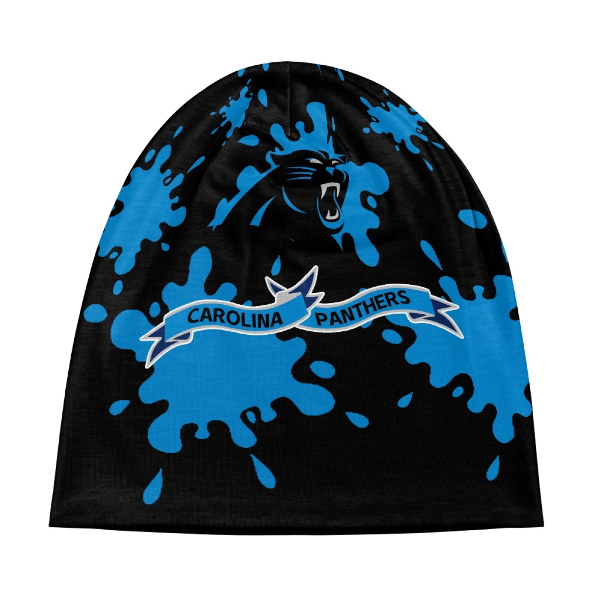 Carolina Panthers Baggy Skull Hats 084