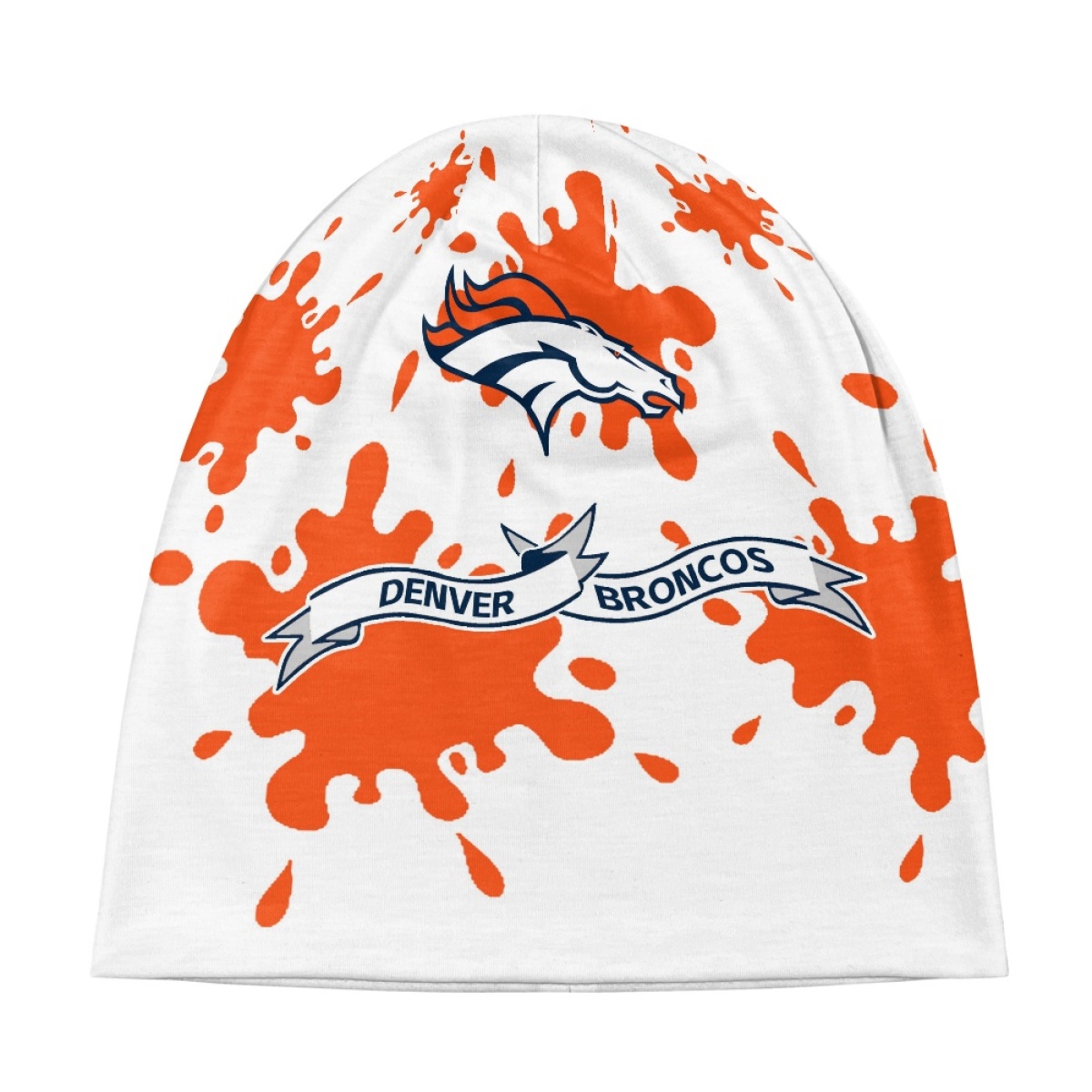 Denver Broncos Baggy Skull Hats 0122