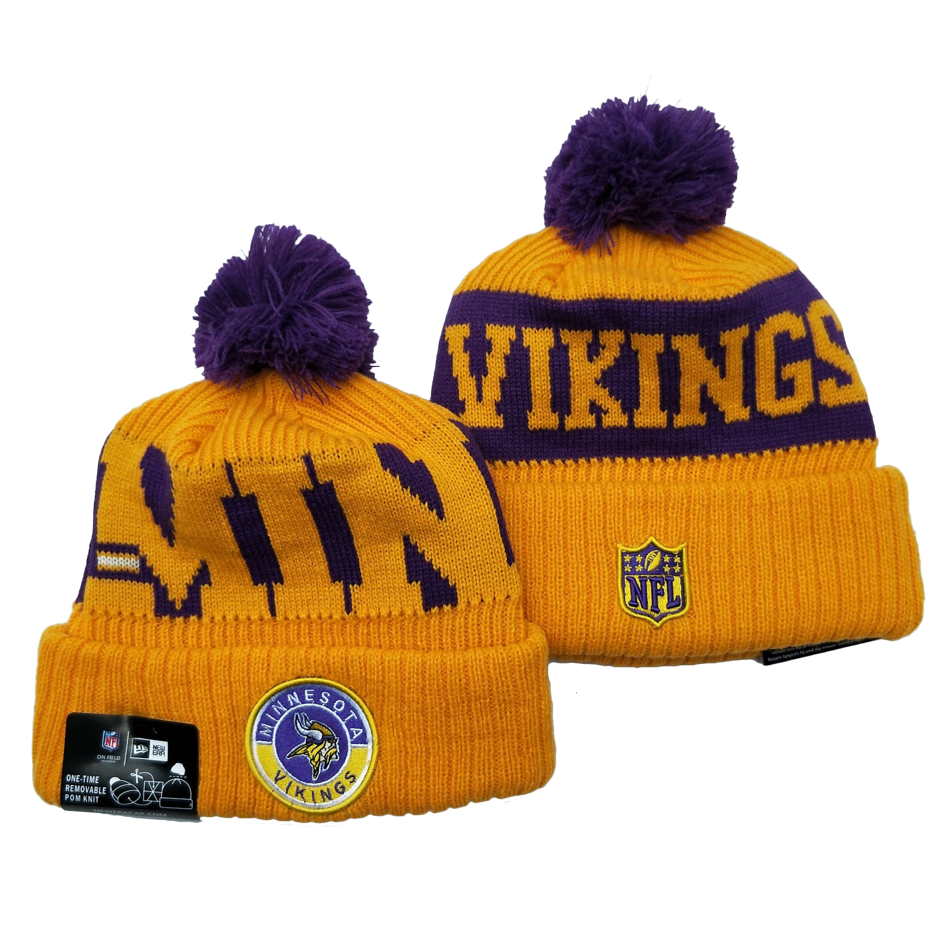 Minnesota Vikings 2021 Knit Hats 024