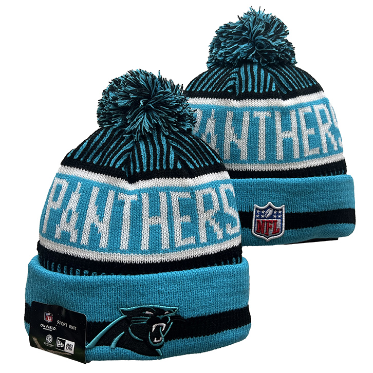 Carolina Panthers Knit Hats 027