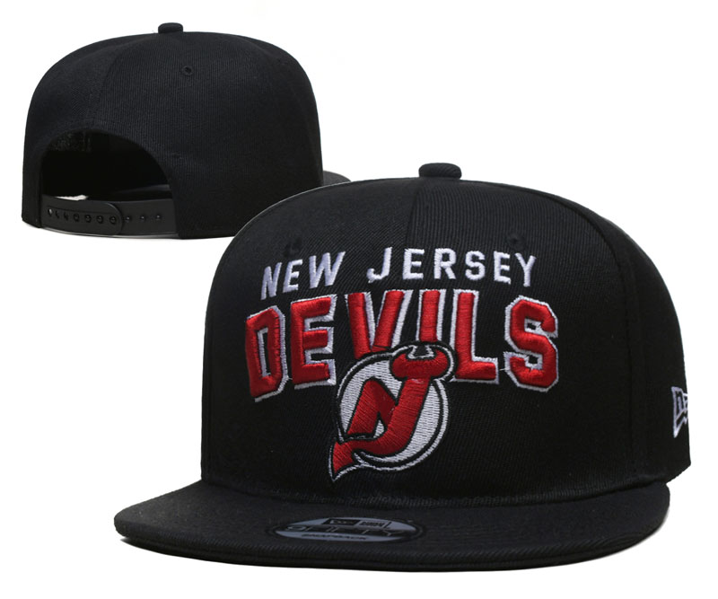 New Jersey Devils Stitched Snapback Hats 003