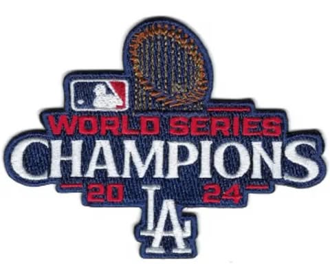 2024  Los Angeles Dodgers World Series Champions Patch