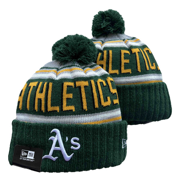 Oakland Athletics Knit Hats 010