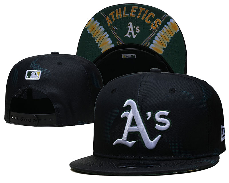 Oakland Athletics Stitched Snapback Hats 012