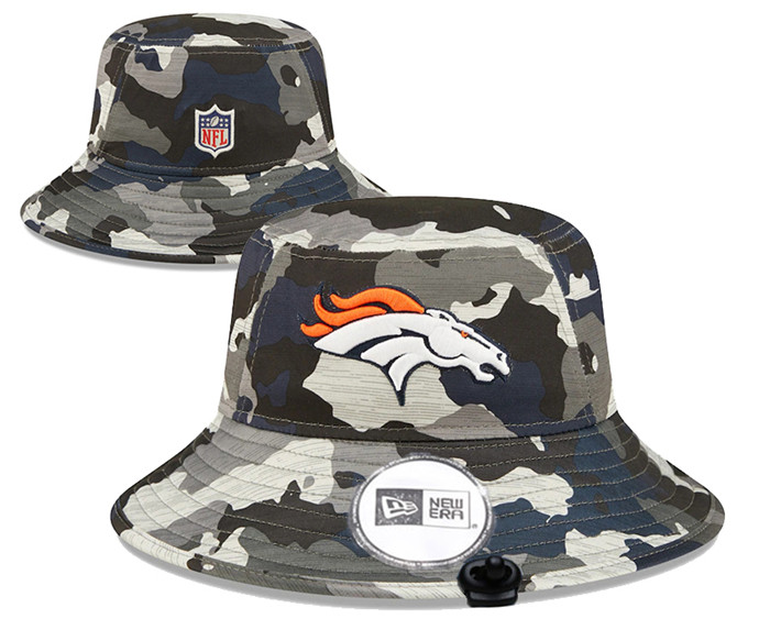 Denver Broncos Stitched Bucket Fisherman Hats 0125
