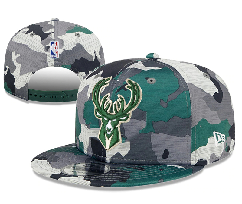 Milwaukee Bucks Stitched Snapback Hats 0027