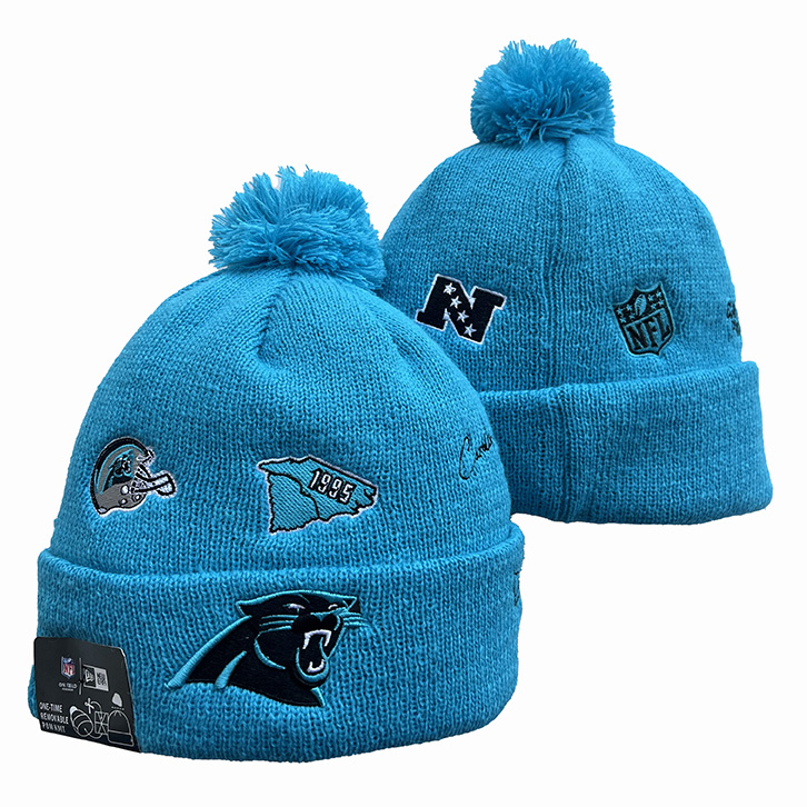 Carolina Panthers Knit Hats 025
