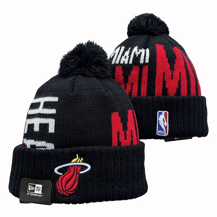 Miami Heat Knit Hats 026