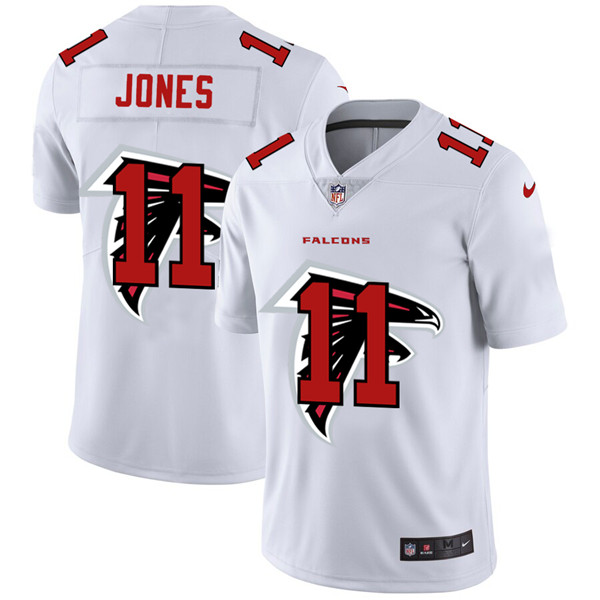 Men's Atlanta Falcons #11 Julio Jones White NFL Stitched Jersey