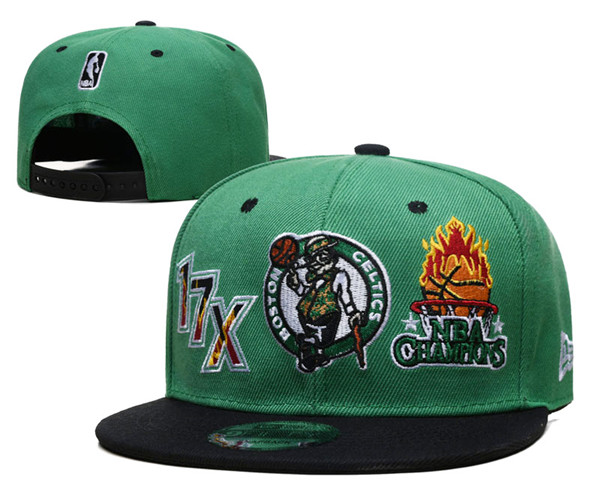 Boston Celtics Stitched Snapback Champions Hats 037