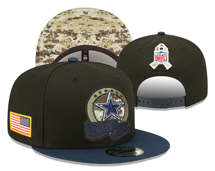 Dallas Cowboys Salute To Service Stitched Snapback Hats 0165