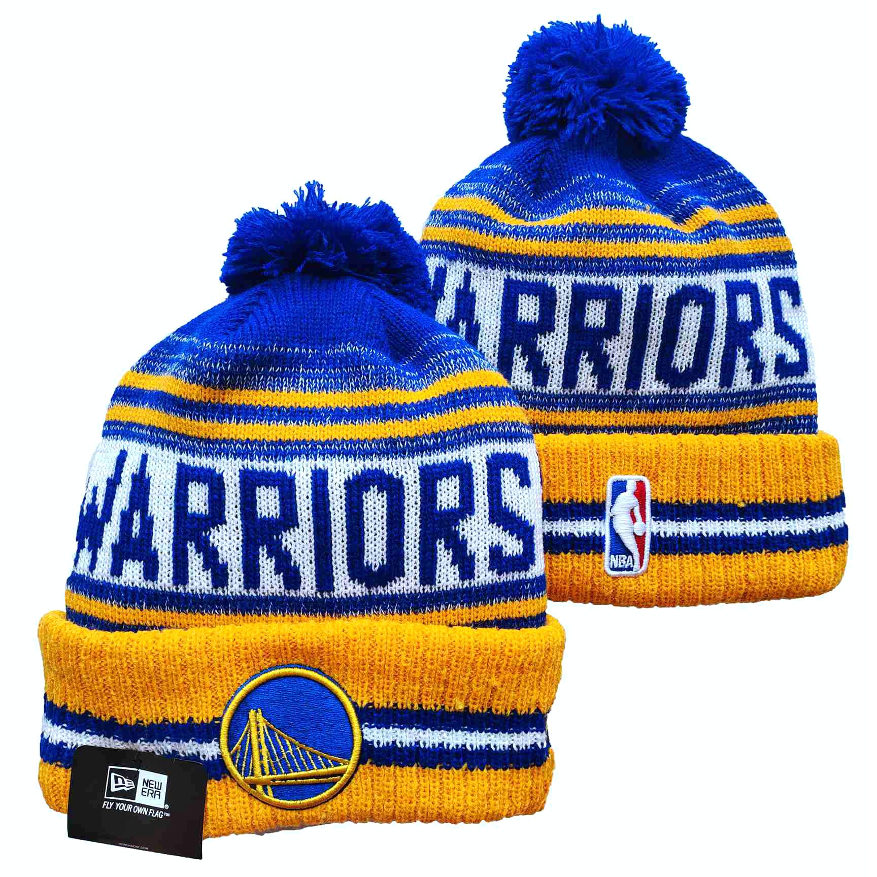 Golden State Warriors Knit Hats 0019