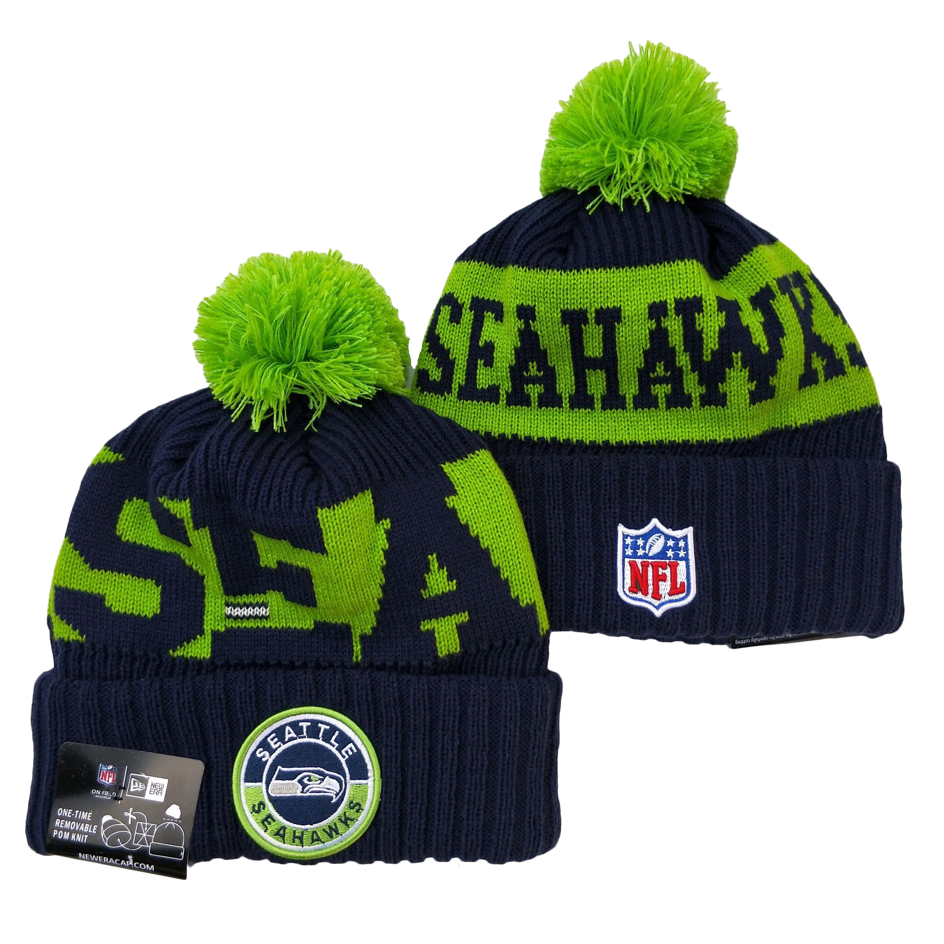 Seattle Seahawks Knit Hats 058