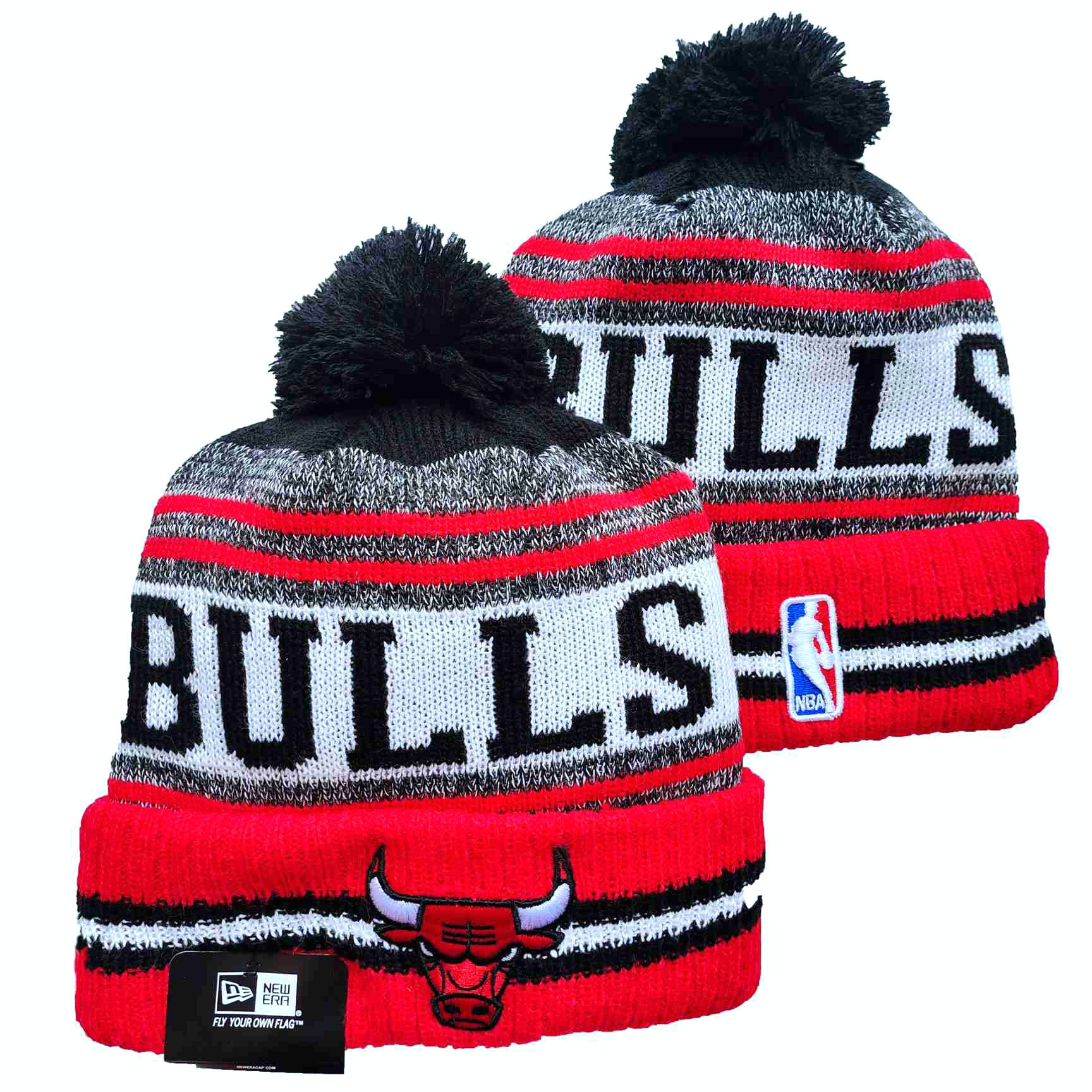 Chicago Bulls Knit Hats 0027
