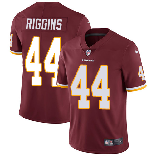 Men's Redskins #44 John Riggins Burgundy Red Alternate Stitched NFL Vapor Untouchable Limited Jersey