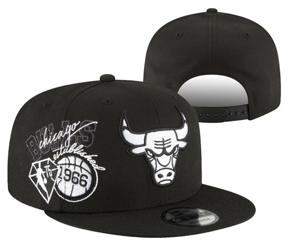 Chicago Bulls Stitched Snapback Hats 084