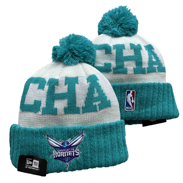 Charlotte Hornets Knit Hats 008