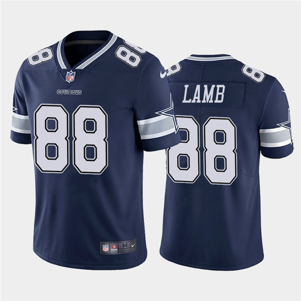 Men's Dallas Cowboys #88 CeeDee Lamb 2020 Navy Vapor Untouchable Limited Stitched NFL Jerse